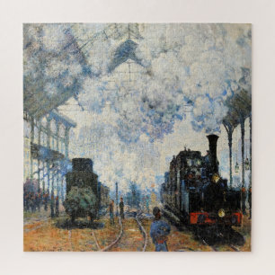 Quebra-cabeça Monet - Chegada do comboio da Normandia,