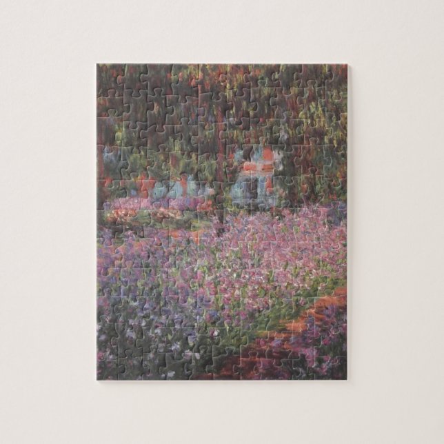 Quebra-cabeça Monet floresce a arte das videiras de Giverny do (Vertical)