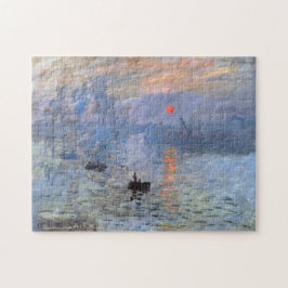 Quebra-cabeça Monet Impression Sunrise Fine Art