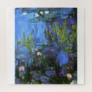Quebra-cabeça Monet - Lírios-Água, Índio Azul