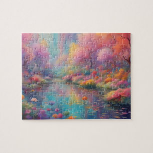 Quebra-cabeça Monet Style Fantasy