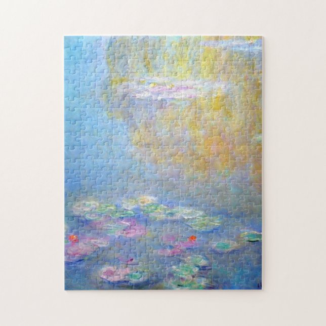 Quebra-cabeça Monet Water Lily 1908 Fine Art (Vertical)