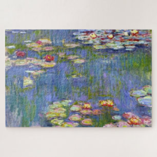 Quebra-cabeça Monet Water Lily 1916 Pintura a óleo