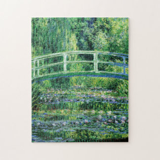 Quebra-cabeça Monet Water Lily e Ponte Japonesa de Belas Artes
