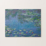 Quebra-cabeça Monet Water Lily Painting<br><div class="desc">Oscar-Claude Monet (14 de novembro de 1840 - 5 de dezembro de 1926) foi pintor e fundador do estilo de pintura Impressionista francês. O termo "impressionismo" deriva do título de uma de suas pinturas. Esta pintura é Água Lírios.</div>