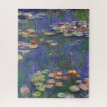 Quebra-cabeça Monet Water Lily - Pintura de plataforma<br><div class="desc">Monet Water Lily - Esta pintura clássica de Monet foi pintada por Claude Monet em 1916. Faz parte da sua famosa coleção de lírios aquáticos onde ele pinta em seu jardim em Giverney,  França. Uma pintura de obra-prima.</div>