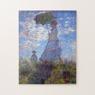 Quebra-cabeça Monet Woman com Parasol Fine Art