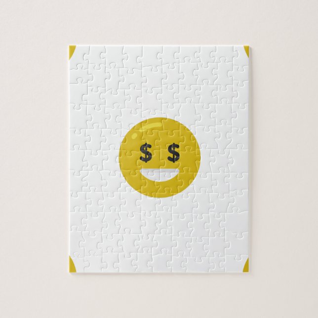 Quebra-cabeça money eye emoji (Vertical)