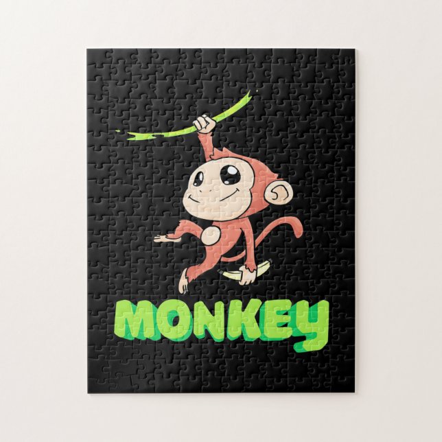 Quebra-cabeça Monkey Banana (Vertical)