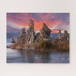 Quebra-cabeça Mono Lake com Formação Tufa