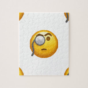 Quebra-cabeça monóculo emoji