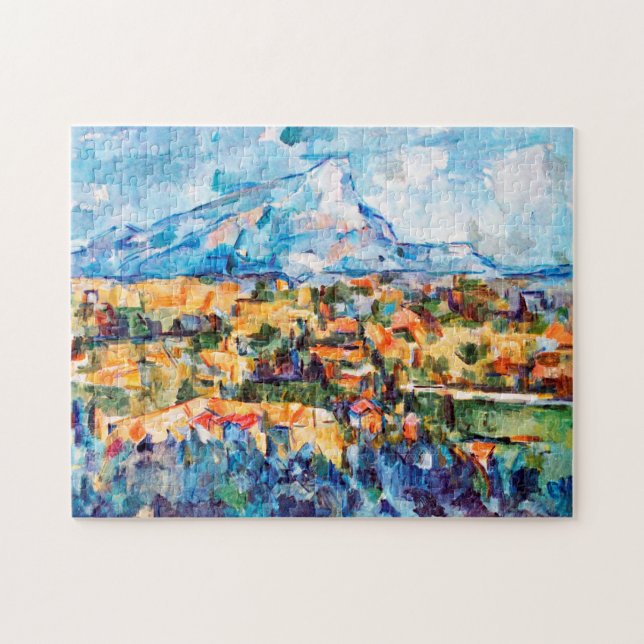 Quebra-cabeça Mont Sainte-Victoire, Paul Cezanne (Horizontal)