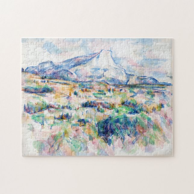 Quebra-cabeça Mont Sainte-Victoire, Paul Cezanne (Horizontal)