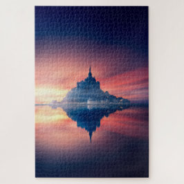 Quebra-cabeça - Mont Santo-Michel França