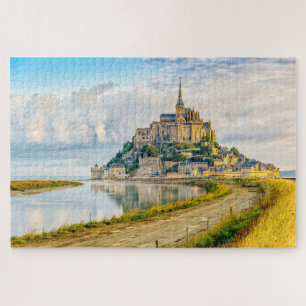 Quebra-cabeça Mont-Santo-Michel, Normandia, França