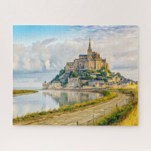 Quebra-cabeça Mont-Santo-Michel, Normandia, França