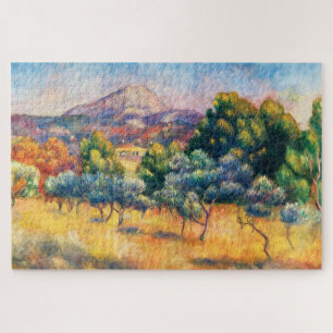 Quebra-cabeça Montagne Sainte-Victoire (Paysage) Renoir