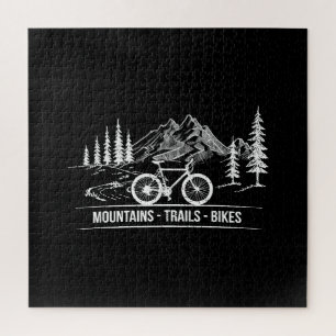 Quebra-cabeça Montanha - Bicicleta de bicicleta de bicicleta