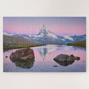 Quebra-cabeça Montanha Matterhorn em Zermatt, Suiça