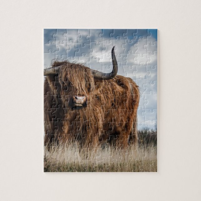 Quebra-cabeça Montanhas Bull (Vertical)