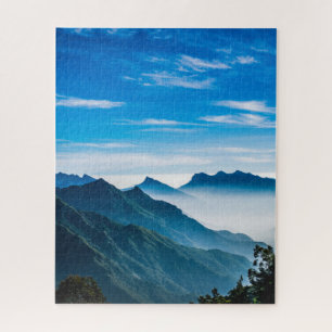 Quebra-cabeça Montanhas da Manhã Paisagem Mista