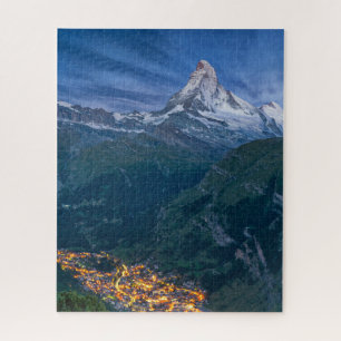 Quebra-cabeça Montanhas Matterhorn, Zermatt, Alpes Suíços