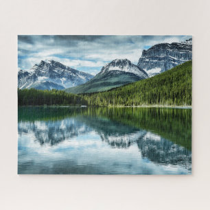 Quebra-cabeça Montanhas Rockies canadenses, Alberta Canada