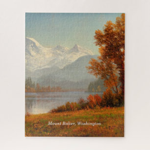 Quebra-cabeça Monte Baker, Washington, arte fina,