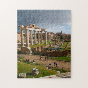 Quebra-cabeça Monte Palatino Roma Itália.