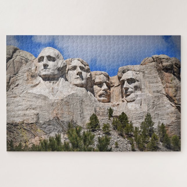 Quebra-cabeça Monte Rushmore - Dakota do Sul - 20x30 - 1014 pcs. (Horizontal)