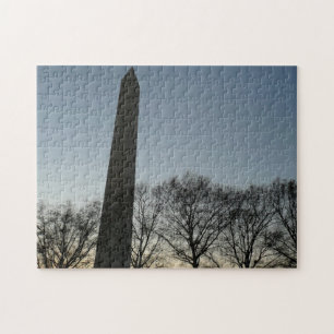 Quebra-cabeça Monumento a Washington no inverno II