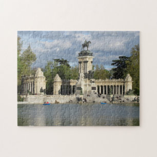 Quebra-cabeça Monumento ao Alfonso XII no Parque do Retiro de Bu