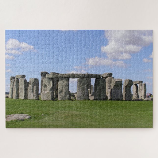 Quebra-cabeça Monumento Pré-Histórico de Stonehenge Planície de  (Horizontal)