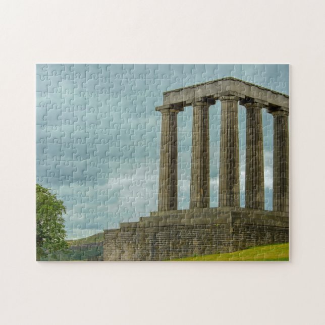 Quebra-cabeça Monumentos de Edimburgo. (Horizontal)
