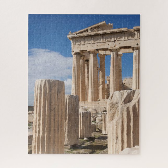 Quebra-cabeça Monumentos | Grécia de Parténon Acropolis Atenas (Vertical)