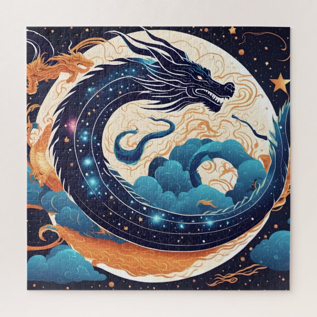 Quebra-cabeça moon dragon puzzle (Vertical)