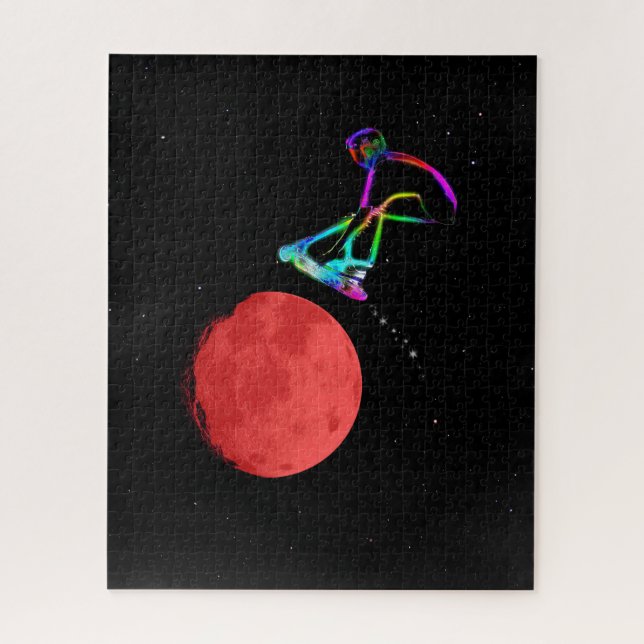 Quebra-cabeça Moon Grabber - Patinete Stunt Rider (Vertical)