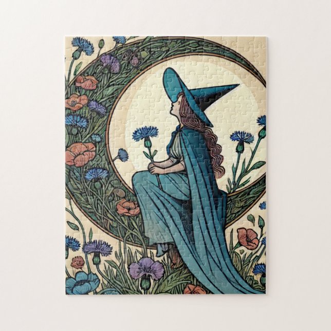 Quebra-cabeça Moon Witch (Vertical)