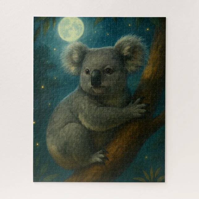 Quebra-cabeça Moonlit Koala Perch (Vertical)