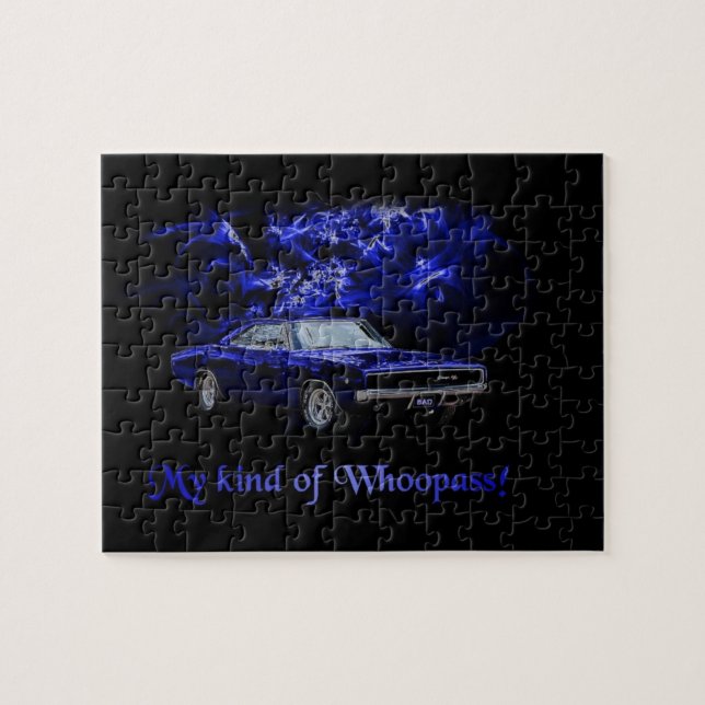 Quebra-cabeça Mopar: 'O carregador 68 - apronte a Whoopass! (Horizontal)