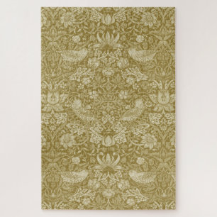 Quebra-cabeça Morango Ladrão Dourado, William Morris