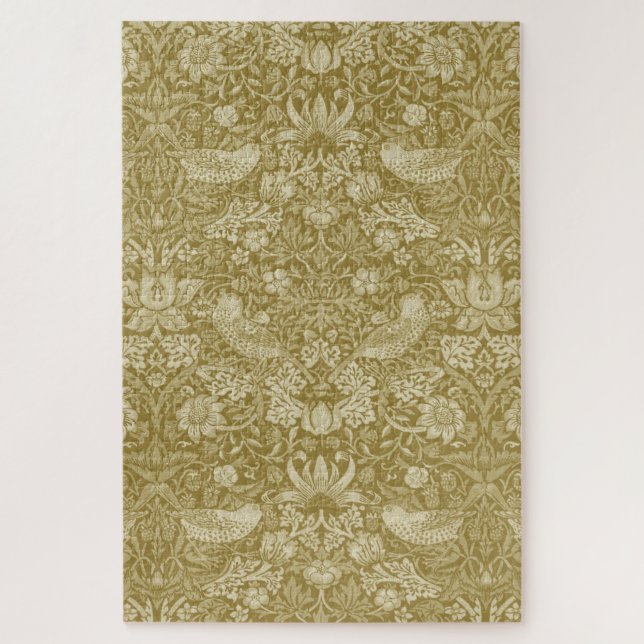Quebra-cabeça Morango Ladrão Dourado, William Morris (Vertical)