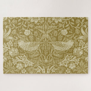 Quebra-cabeça Morango Ladrão Dourado, William Morris
