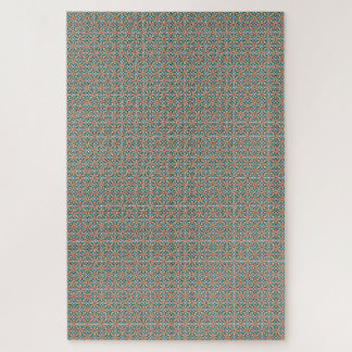 Quebra-cabeça Moroccan Zellige Pattern Geometric Puzzle