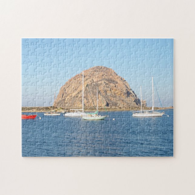 Quebra-cabeça Morro Rock, Califórnia 252-pc (Horizontal)