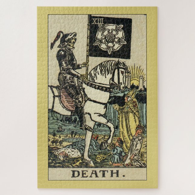 Quebra-cabeça Morte de Rider Waite Smith (Vertical)