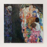 Quebra-cabeça Morte e Vida | Gustav Klimt |<br><div class="desc">Morte e Vida é uma pintura de Gustav Klimt entre 19010 e 15.</div>
