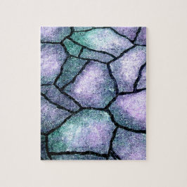 Quebra-cabeça Mosaico Azul