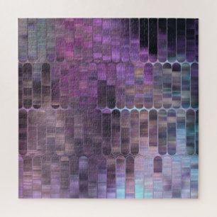 Quebra-cabeça Mosaico Brilhante: Abstrato multicolor brilhante.