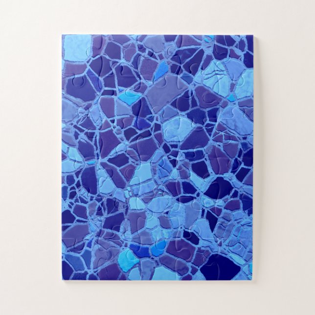 Quebra-cabeça mosaico C quebrado (Vertical)